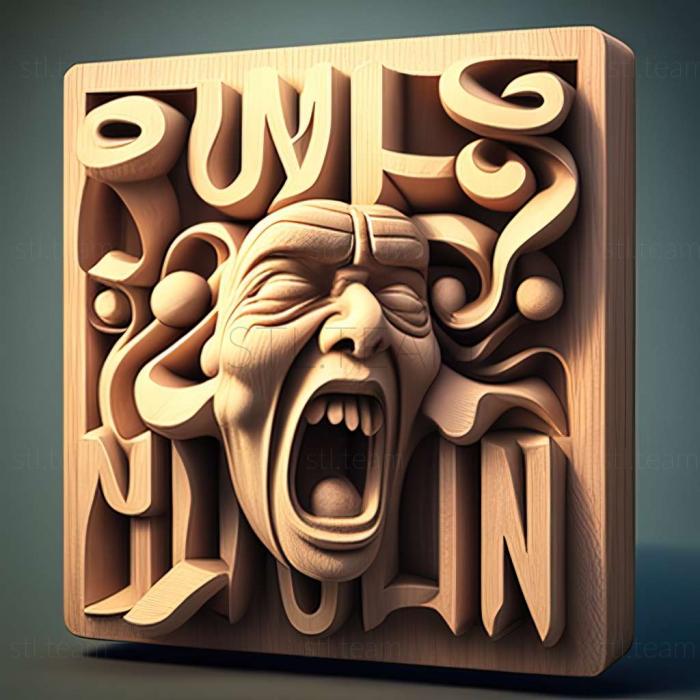 3D model Push Me Pull You game (STL)